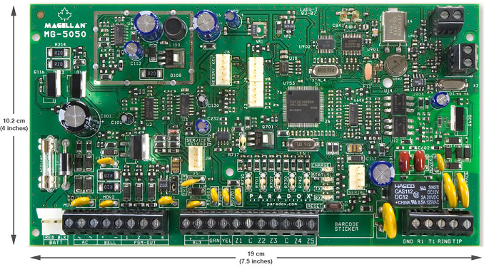 Paradox Magellan MG5050 32х зонная контрольная панель с двухсторонней беспроводной связью - 1.png